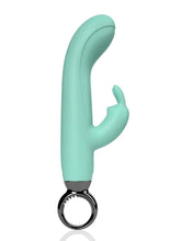 Load image into Gallery viewer, Primo Rabbit Rechargeable Silicone Vibrator - Teal
