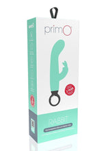 Load image into Gallery viewer, Primo Rabbit Rechargeable Silicone Vibrator - Teal
