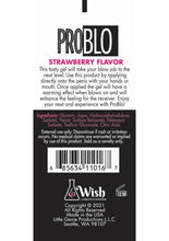 Load image into Gallery viewer, Problo Oral Pleasure Flavored Gel 1.5oz - Strawberry
