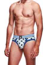 Load image into Gallery viewer, Prowler Blue Paw Brief - Blue/White - Large
