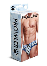 Load image into Gallery viewer, Prowler Blue Paw Brief - Blue/White - Small
