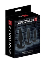 Load image into Gallery viewer, Prowler Red 3 Piece Anal Training Kit - Black
