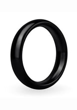 Load image into Gallery viewer, Prowler Red Aluminum Cock Ring - Black/Metal - 50mm
