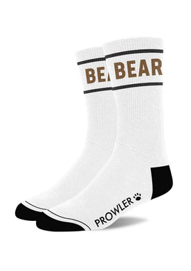 Prowler Red Bear Socks - Brown/White