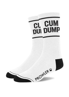 Prowler Red Cum Dump Socks - Black/White