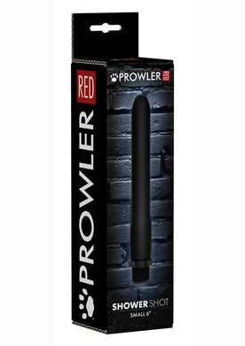 Prowler Red Shower Shot Silicone Douche Nozzle - Black - Small