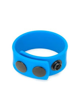 Load image into Gallery viewer, Prowler Red Silicone Cock Strap - Blue/Dark Blue
