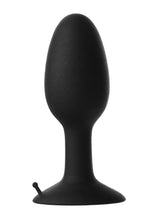 Load image into Gallery viewer, Prowler Weighted Butt Plug - Black - Small
