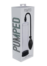 Load image into Gallery viewer, Pumped Basic Pump 1 Water Resistant Silicone Penis Pump - Clear
