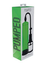 Load image into Gallery viewer, Pumped Basic Pump 2 Water Resistant Silicone Penis Pump - Green
