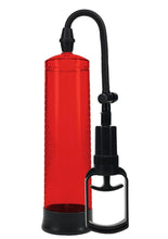 Load image into Gallery viewer, Pumped Basic Pump 2 Water Resistant Silicone Penis Pump - Red
