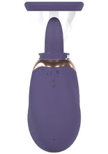 Load image into Gallery viewer, Pumped Boost Automatic 13 Speed Silicone Rechargeable Vulva and Breast Pump - Purple
