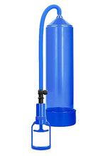Load image into Gallery viewer, Pumped By Shots Comfort Beginner Penis Pump - Blue
