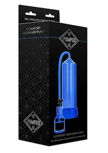 Load image into Gallery viewer, Pumped By Shots Comfort Beginner Penis Pump - Blue
