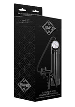Load image into Gallery viewer, Pumped By Shots Elite Penis Pump with Advanced Psi Gauge - Black
