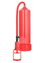 Load image into Gallery viewer, Pumped Comfort Beginner Penis Pump - Red

