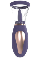 Load image into Gallery viewer, Pumped Enhanced Automatic 13 Speed Silicone Rechargeable Vulva and Breast Pump - Purple
