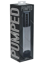Load image into Gallery viewer, Pumped Hyperpump 3 Function Automatic Rechargeable Penis Pump - Grey/Gun Metal
