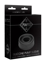 Load image into Gallery viewer, Pumped Silicone Pump Sleeve - Black - Large
