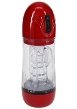 Load image into Gallery viewer, Pumped Sonicpull 10 Function Multimedia Enhanced Masturbator - Metallic
