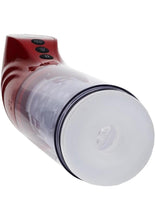 Load image into Gallery viewer, Pumped Strokemate Multi-Function Rechargeable Masturbator - Metallic
