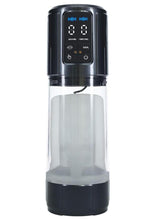 Load image into Gallery viewer, Pumped Ultralift 10 Function Rechargeable Masturbator - Grey/Gun Metal
