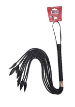Load image into Gallery viewer, Punishment Braided Tail Flogger - Rose Gold - 9in
