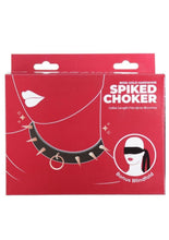 Load image into Gallery viewer, Punishment Spiked Choker - Rose Gold

