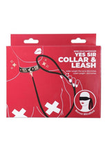 Load image into Gallery viewer, Punishment Yes Sir Collar/Leash - Rose Gold
