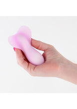 Load image into Gallery viewer, Pure Eden Rechargeable Silicone Vibrator - Purple
