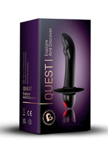 Load image into Gallery viewer, Quest 10 Speed Prostate Stimulator - Black
