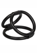 Load image into Gallery viewer, Quick Release Cock Cage Cock Ring - Black
