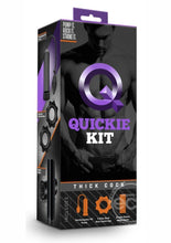 Load image into Gallery viewer, Quickie Kit Thick Cock Penis Pump - Black
