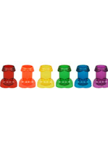 Load image into Gallery viewer, Rainbow Shot Glass Set (6

