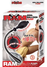 Load image into Gallery viewer, Ram Anal Balloon Pump - Black

