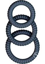Load image into Gallery viewer, Ram Ultra Cocksweller Silicone Cock Rings - Black
