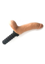 Load image into Gallery viewer, Rascal Jock Adam Silicone Cock Dildo with Silicone Handle Or Suction Cup Base - Vanilla - 8in
