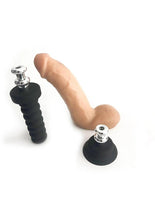 Load image into Gallery viewer, Rascal Jock Adam Silicone Cock Dildo with Silicone Handle Or Suction Cup Base
