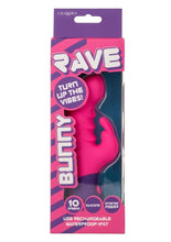 Load image into Gallery viewer, Rave Bunny Rechargeable Silicone Rabbit Vibrator - Pink/Purple
