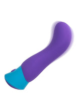 Load image into Gallery viewer, Rave G-Vibe Rechargeable Silicone G-Spot Vibrator - Blue/Purple
