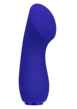 Load image into Gallery viewer, Raven G Pleaser Rechargeable Silicone Mini Vibrator - Purple
