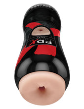 Load image into Gallery viewer, PDX Elite Vibrating Butt with Bullet (Vanilla/Black)
