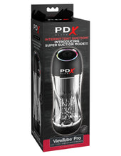 Load image into Gallery viewer, PDX Elite ViewTube Pro Rechargeable Stroker (Clear)
