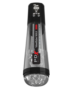 Pdx Elite Viewtube Max View Rechargeable Stroker