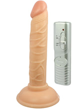 Load image into Gallery viewer, Real Skin All American Mini Whoppers Vibrating Dildo - Vanilla - 5in
