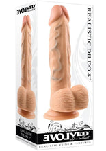 Load image into Gallery viewer, Realistic Dildo - Vanilla - 8in

