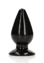 Load image into Gallery viewer, Realrock Crystal Clear Anal Plus - Black/Clear - 3.5in
