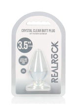Load image into Gallery viewer, Realrock Crystal Clear Anal Plus - Clear - 3.5in
