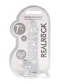 Load image into Gallery viewer, Realrock Crystal Clear Dildo with Balls - Clear - 7in
