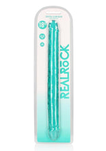 Load image into Gallery viewer, Realrock Crystal Clear Double Dong - Turquoise - 18in
